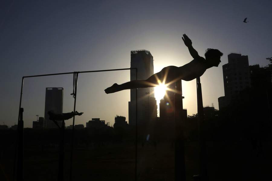 Индийский традиционный спорт Маллакхамб