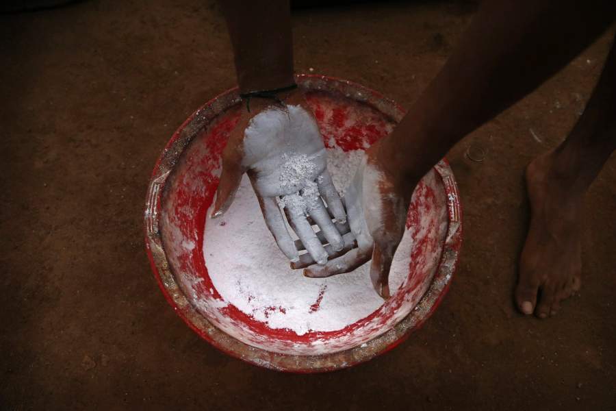 Индийский традиционный спорт Маллакхамб