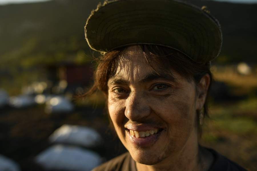 Традиционное производство древесного угля на севере Испании