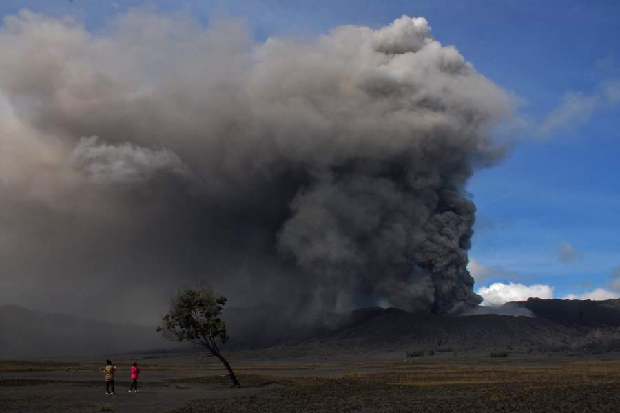 Жизнь у вулкана Бромо