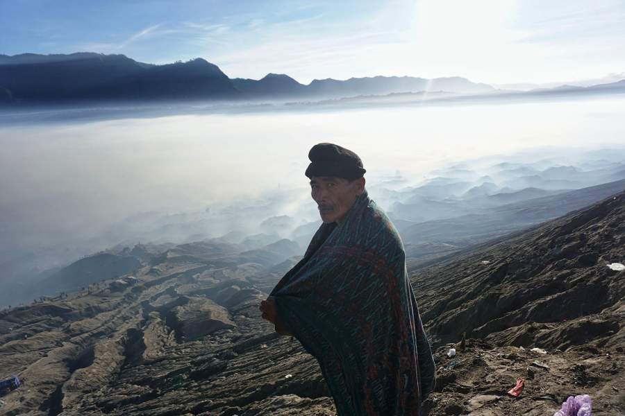 Жизнь у вулкана Бромо