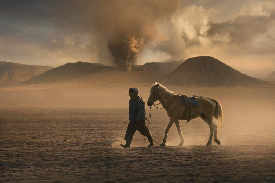 Жизнь у вулкана Бромо