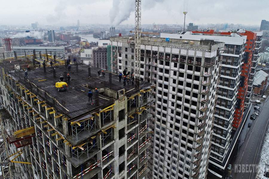 Строительство жилого комплекса «Парк легенд» в Москве