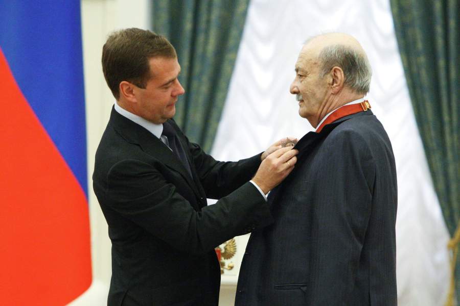 Народный артист СССР Данелия был кавалером ордена «За заслуги перед Отечеством» двух степеней