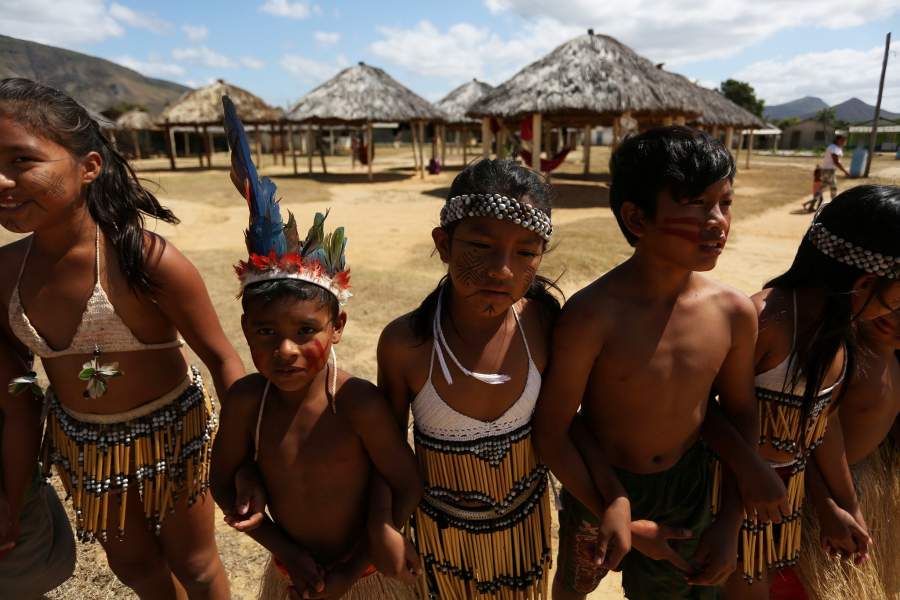 Macuxi people from Brazil