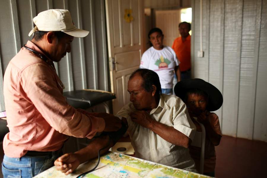 Macuxi people from Brazil
