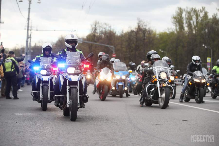 Открытие мотосезона в Москве