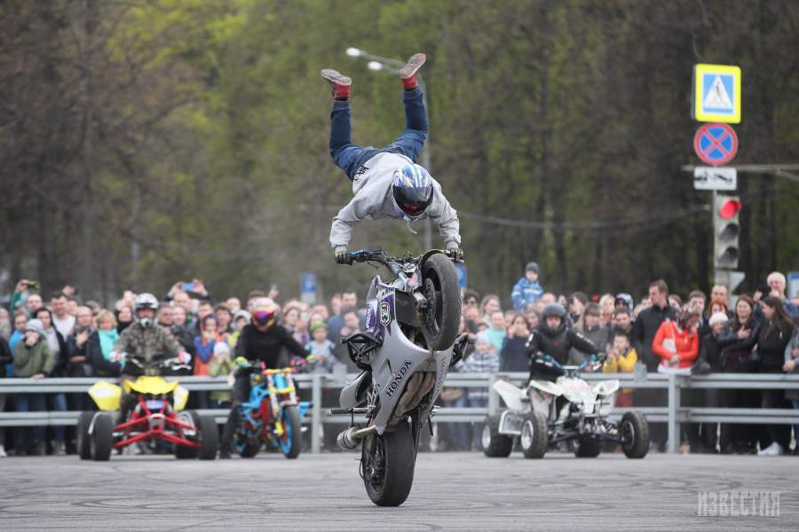 Открытие мотосезона в Москве