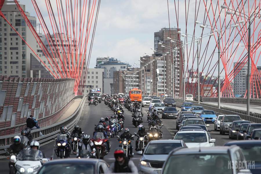 Открытие мотосезона в Москве