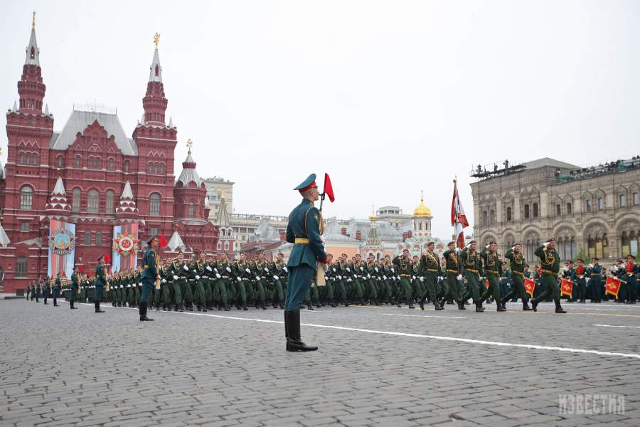 Военный парад на Красной площади, посвящённый 74-й годовщине Победы в Великой Отечественной войне