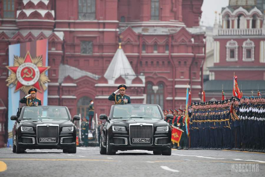 Военный парад на Красной площади, посвящённый 74-й годовщине Победы в Великой Отечественной войне