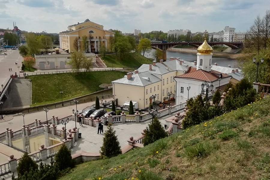 вид на город Витебск