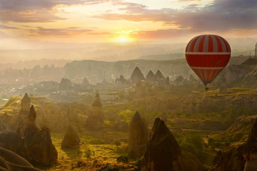 Полет на воздушном шаре в Каппадокии