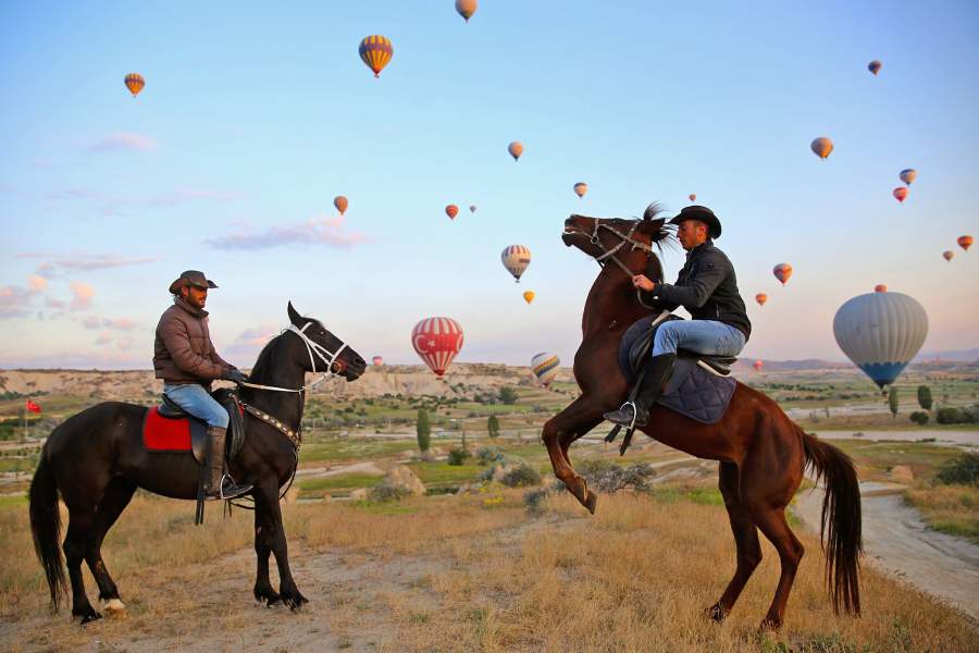 Воздушные шары в Каппадокии