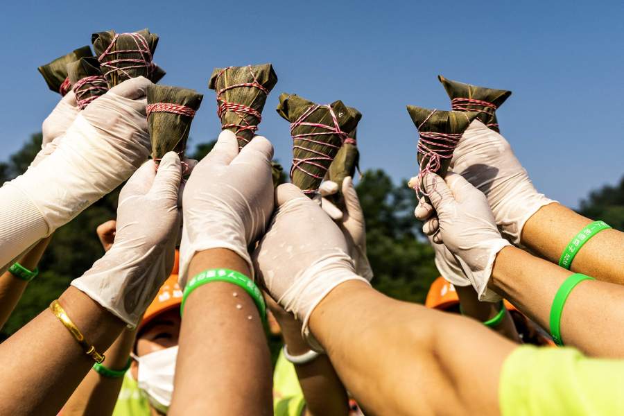 Фестиваль драконьих лодок в Китае