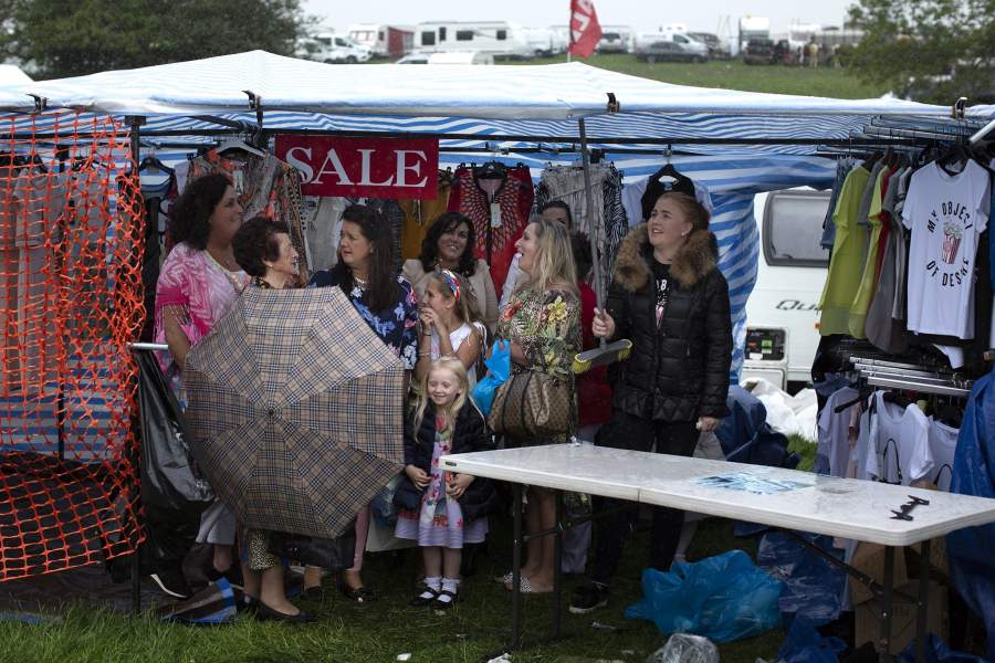 Участники конной ярмарки Эпплби