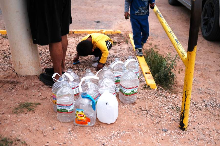 Жители резервации Навахо