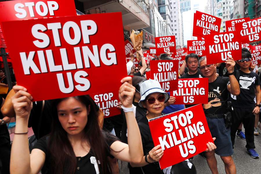 Протесты в Гонконге