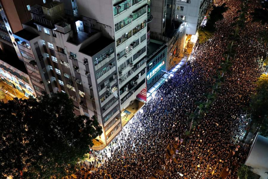 Протесты в Гонконге