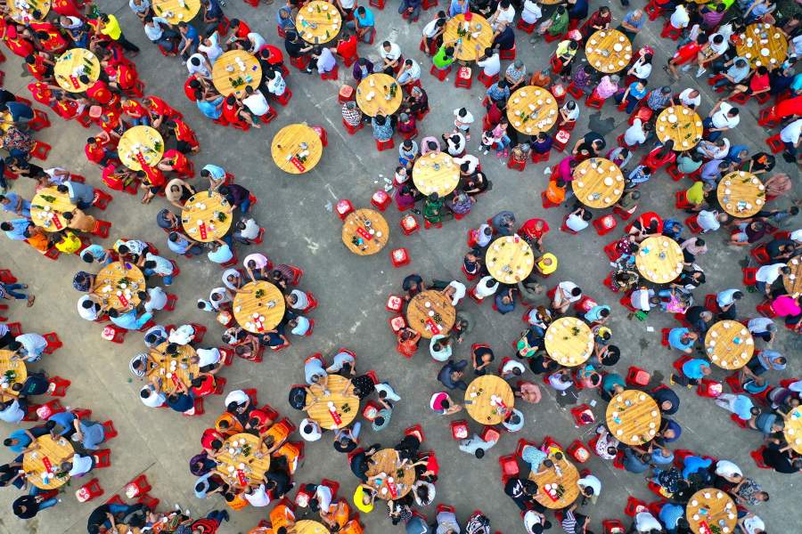 Фестиваль драконьих лодок в Китае