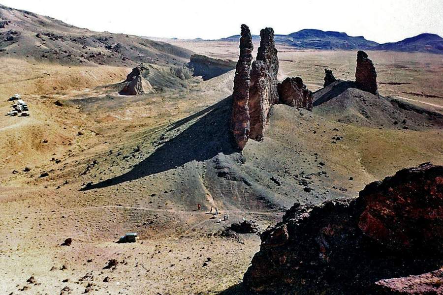 Создание лунного ландшафта на территории Аризоны