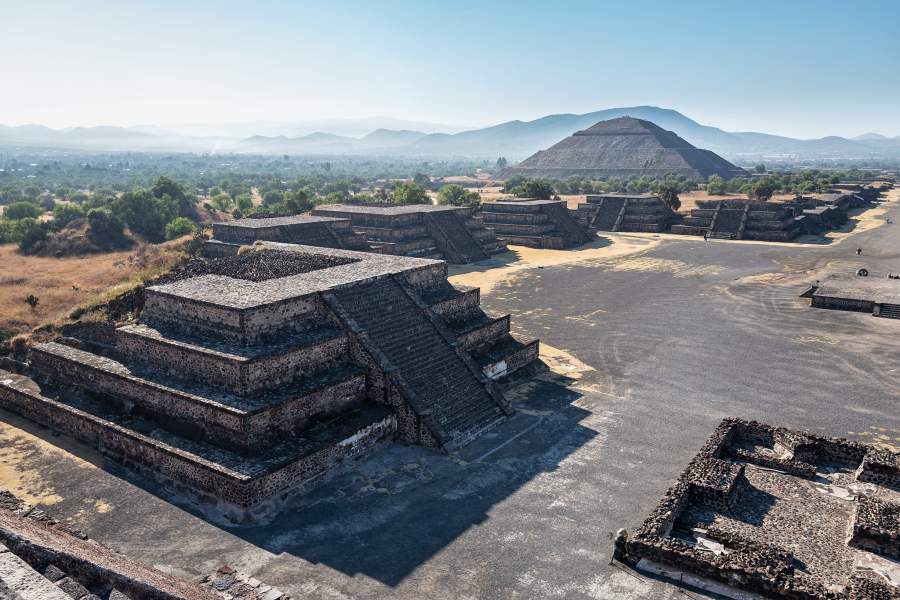 Теотиуакан-де-Ариста, пирамида Солнца