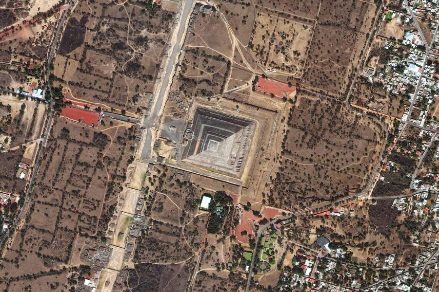 Теотиуакан-де-Ариста, пирамида Солнца