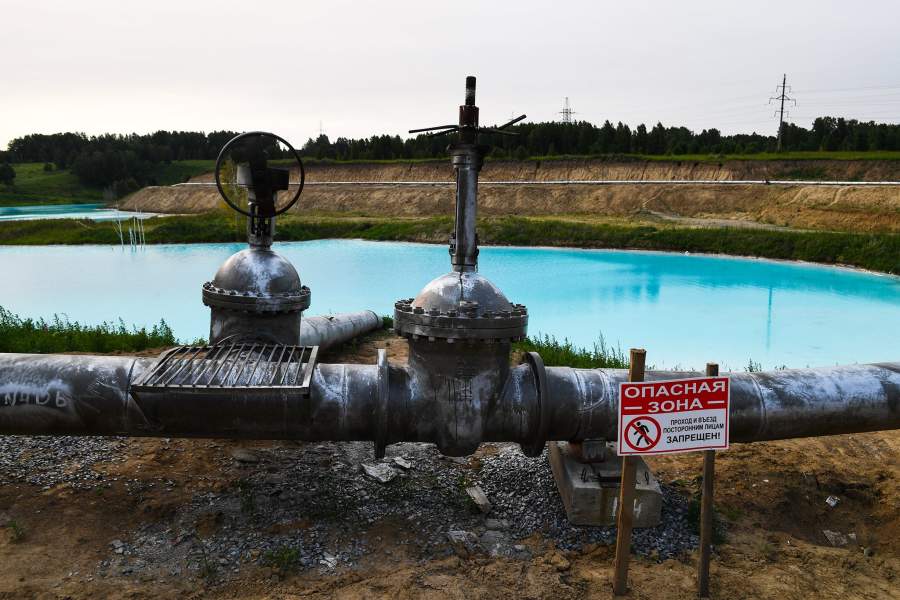 Золоотвал Новосибирской ТЭЦ-5