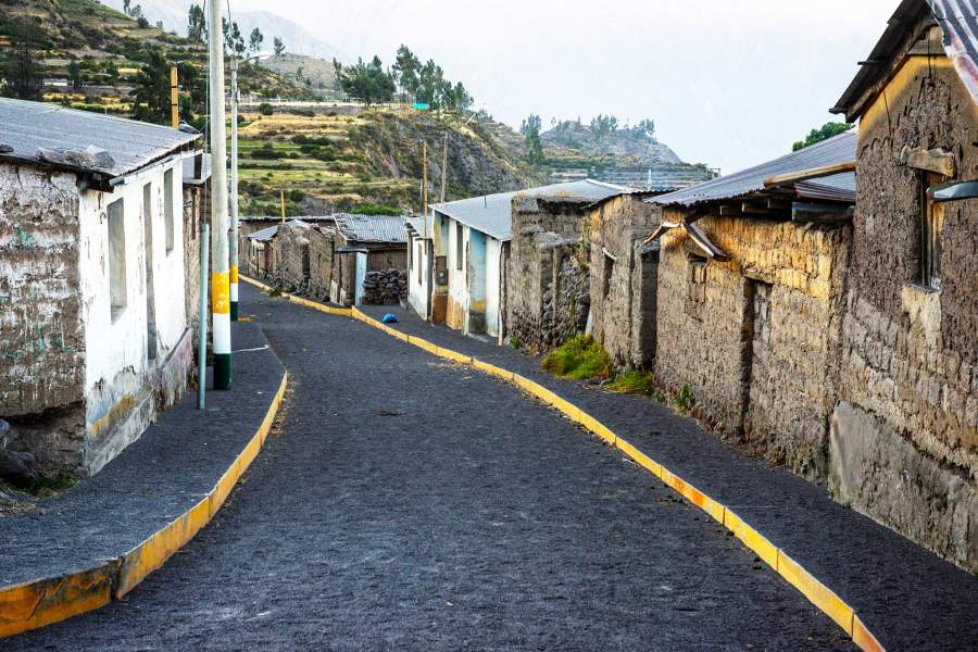 Извержение вулкана Убинас в Перу