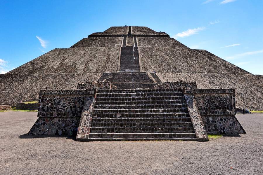 Теотиуакан-де-Ариста, пирамида Солнца