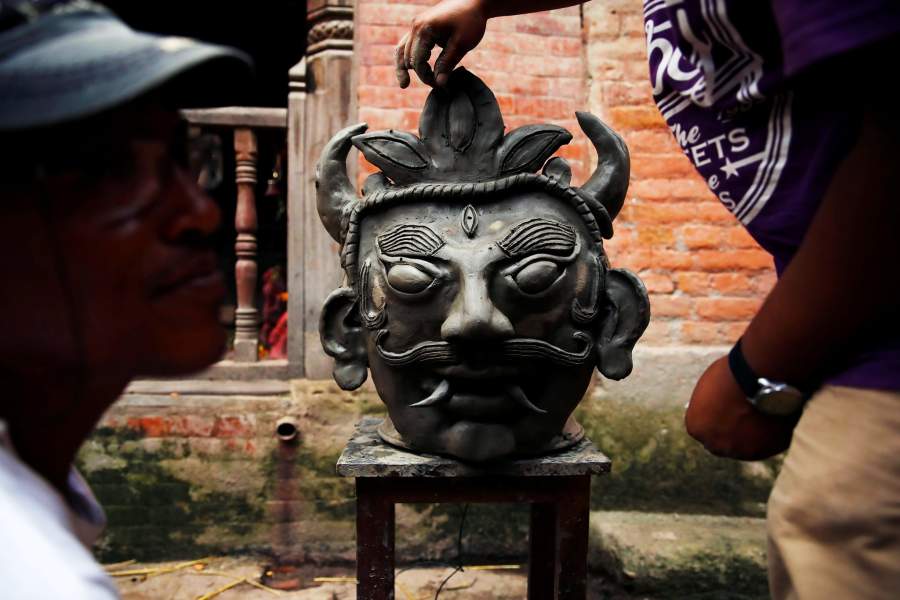 Фестиваль Гантакарны в Бхактапуре