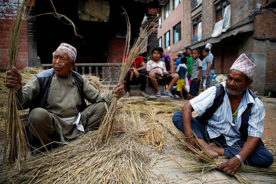 Фестиваль Гантакарны в Бхактапуре