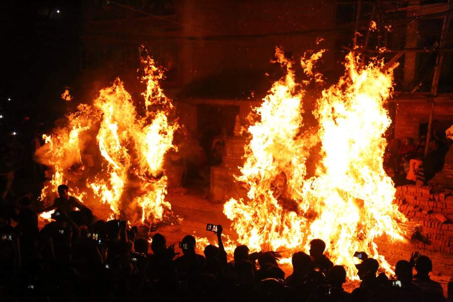 Фестиваль Гантакарны в Бхактапуре