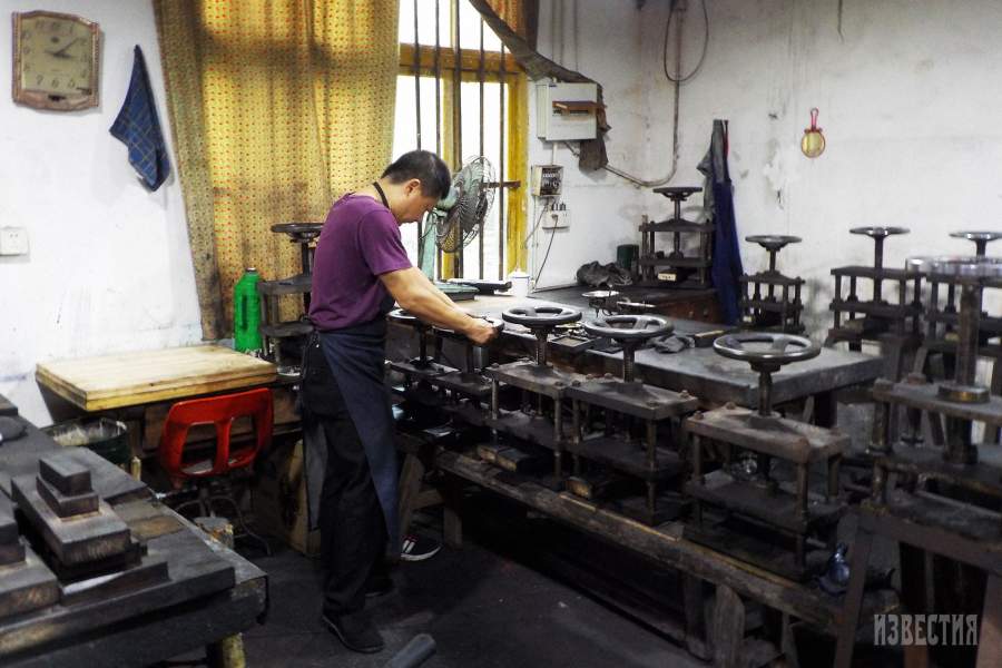 Фабрика туши в Китае