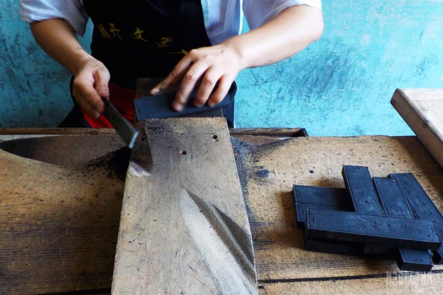 Фабрика туши в Китае