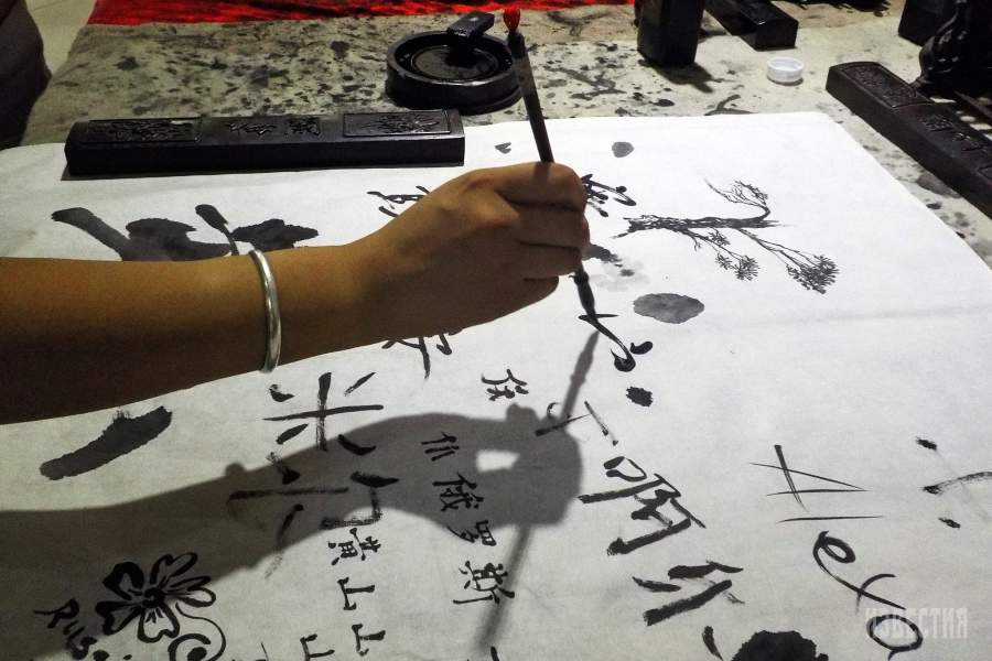 Фабрика туши в Китае