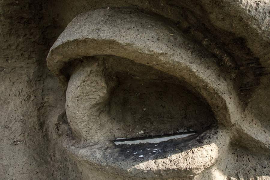 Ремонт статуи «Родина-мать» на Мамаевом кургане Волгограда