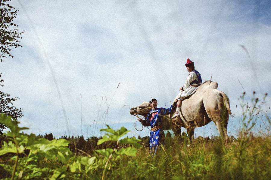 Традиционная свадьба в Бурятии