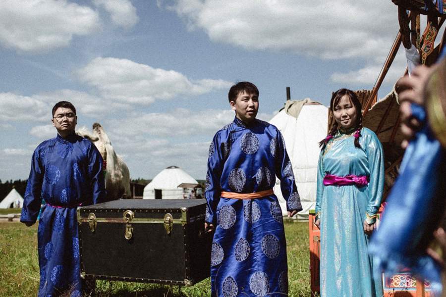 Традиционная свадьба в Бурятии