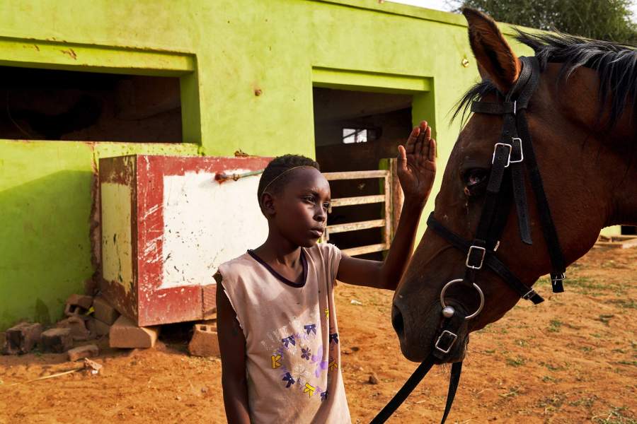 Конно-спортивный клуб в Судане