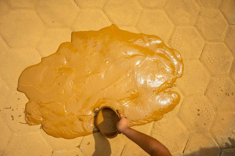 Деревня сапотеков в Мексике