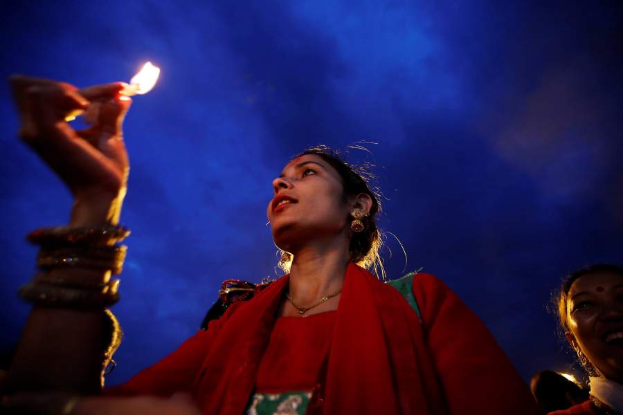 Фестиваль Тидж в Непале