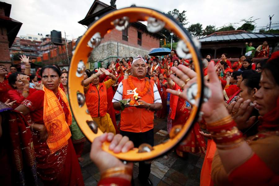 Фестиваль Тидж в Непале