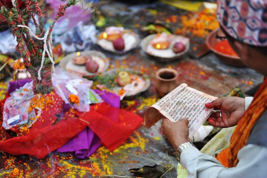 Фестиваль Тидж в Непале