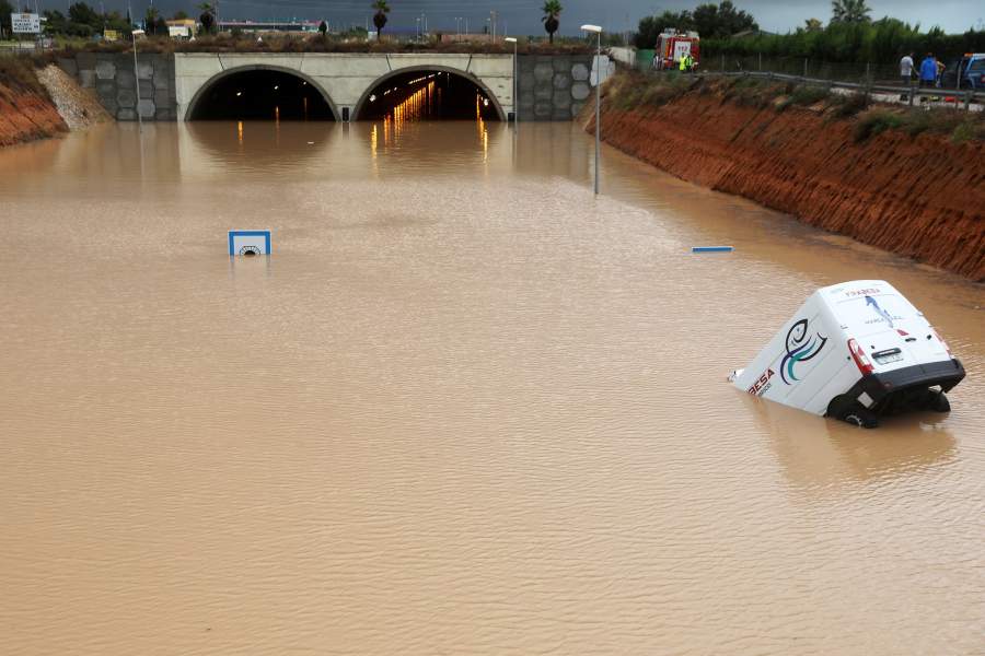 Наводнение в Испании