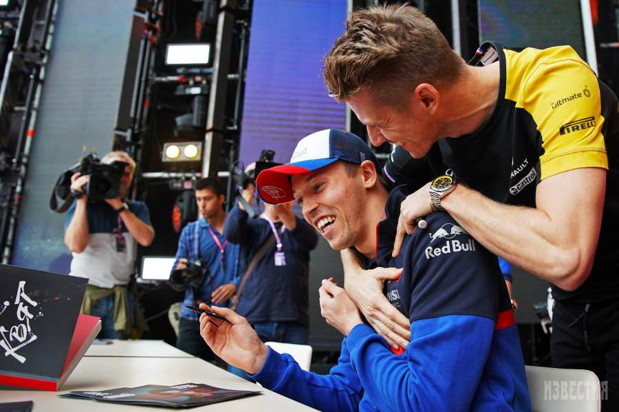 Даниил Квят, Нико Хюлькенберг