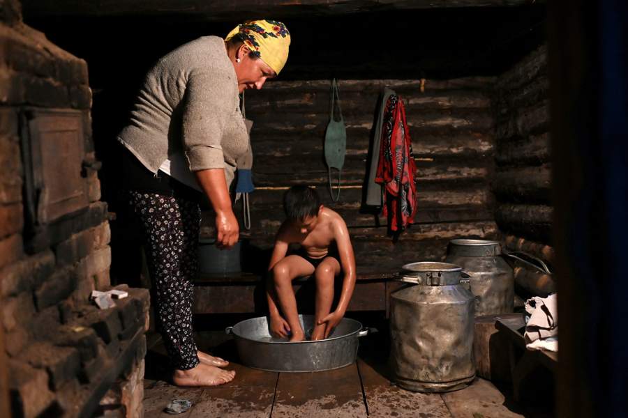 Деревня Сибиляково в Омской области