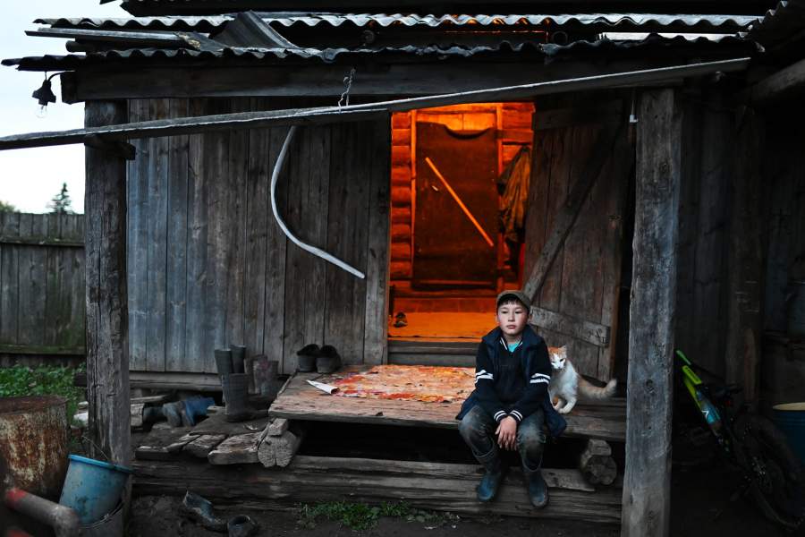 Деревня Сибиляково в Омской области