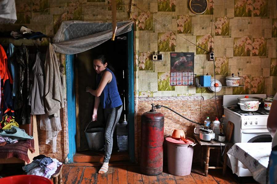 Деревня Сибиляково в Омской области