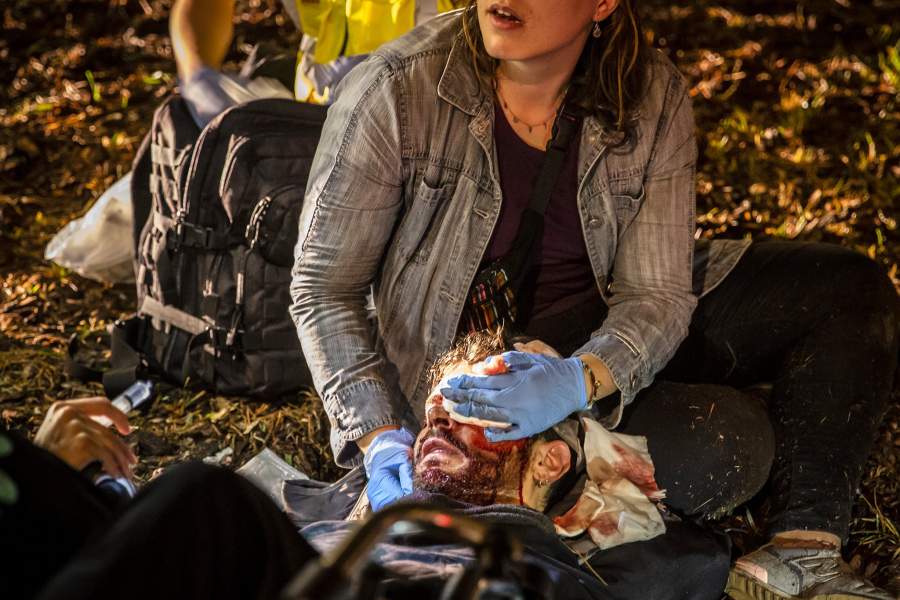 Протесты в Каталонии